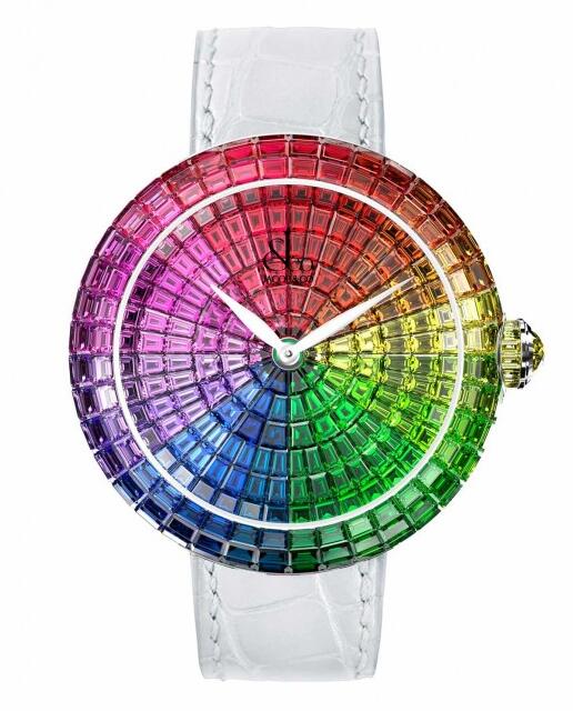 Jacob & Co Specialities Brilliant Full Baguette Rainbow 210.532.30.HR.HR.3HR Replica watch